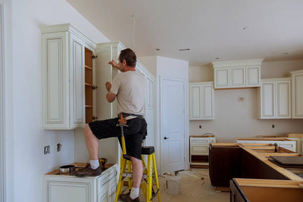 Cabinet Refacing Before After Columbia